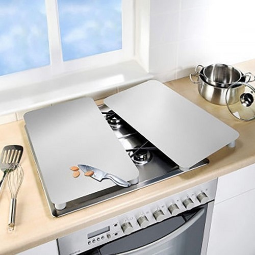 CUBRE PLACA VIDRIO GRIS